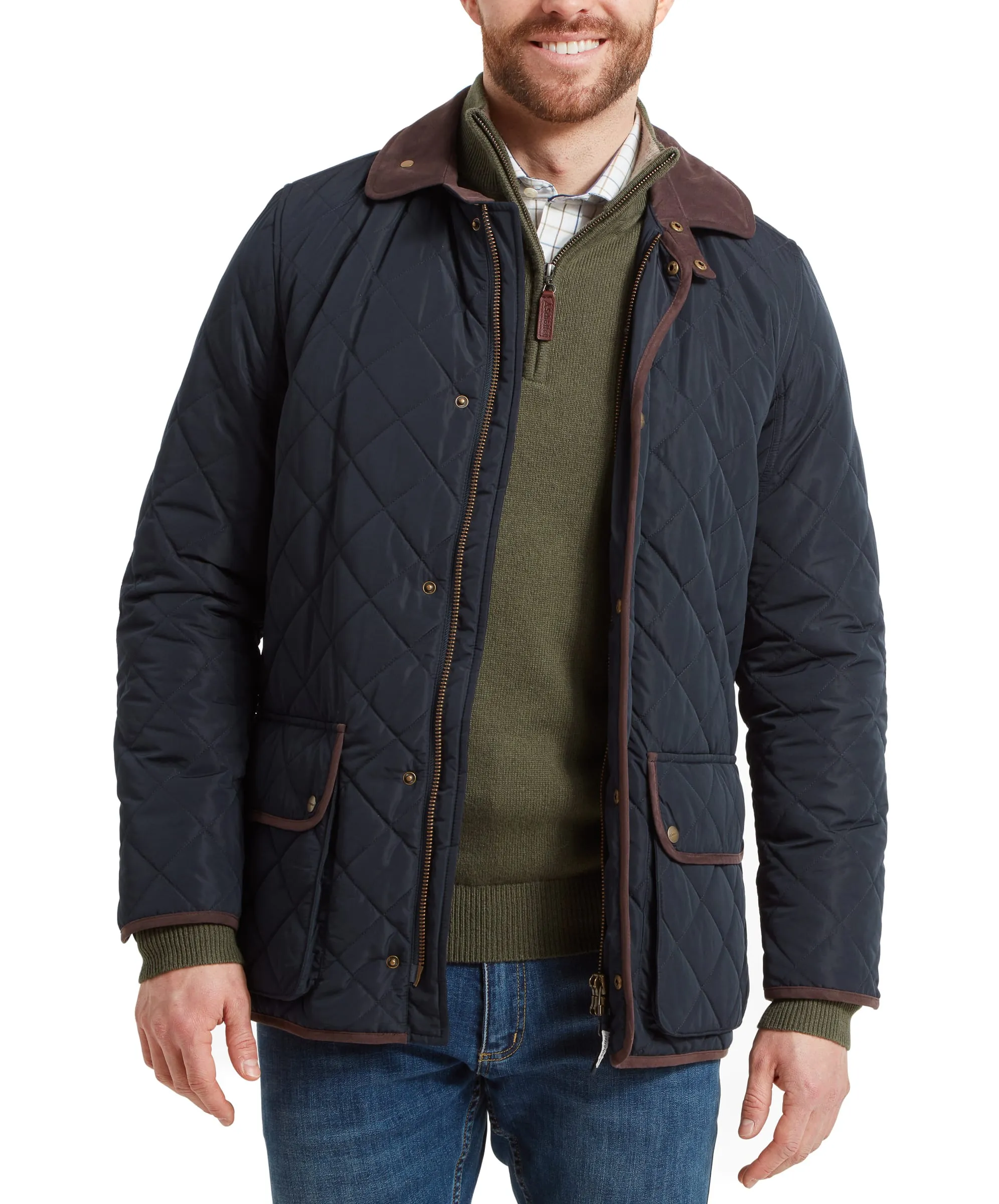 Barrowden Quilt Jacket - Midnight