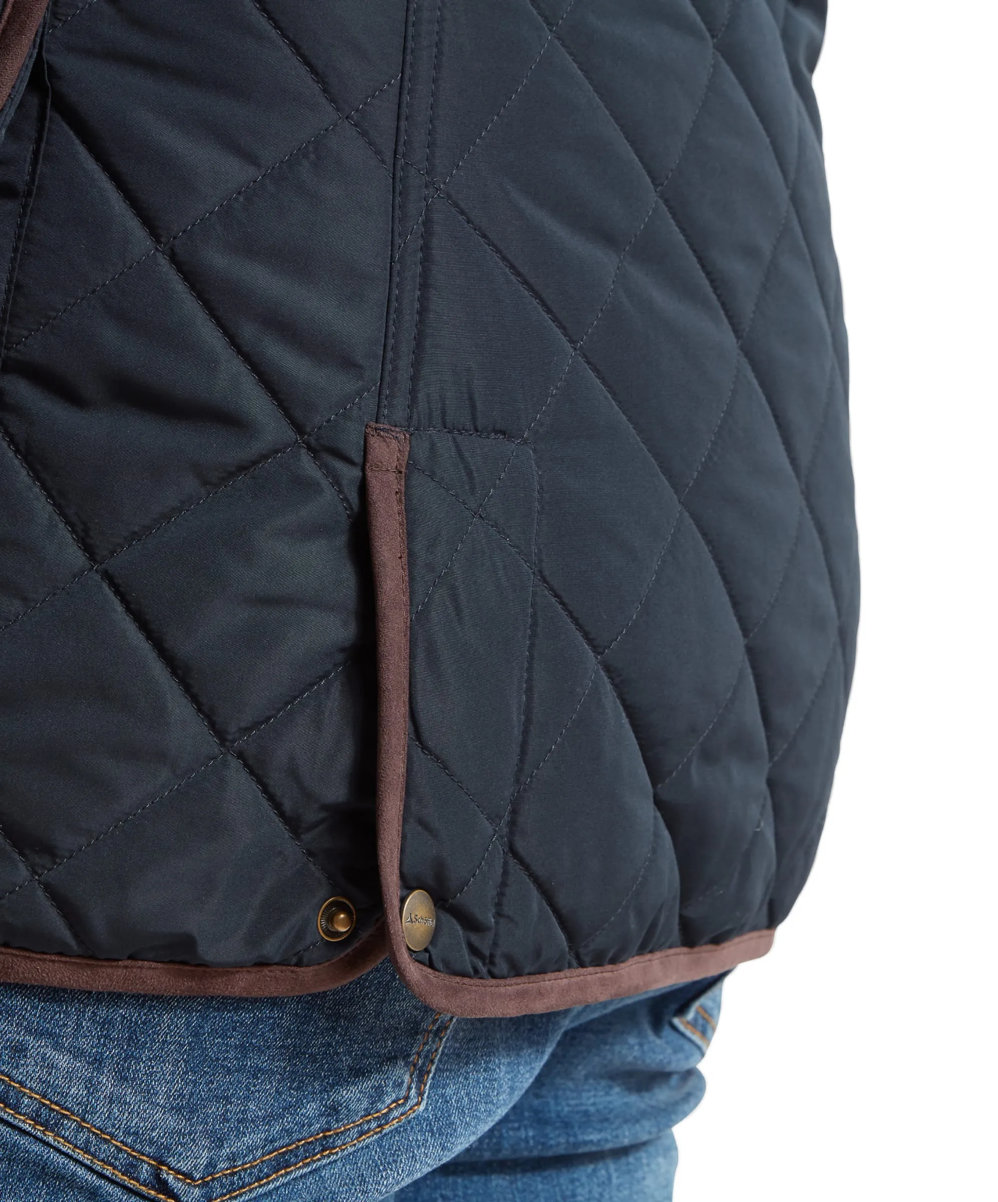 Barrowden Quilt Jacket - Midnight