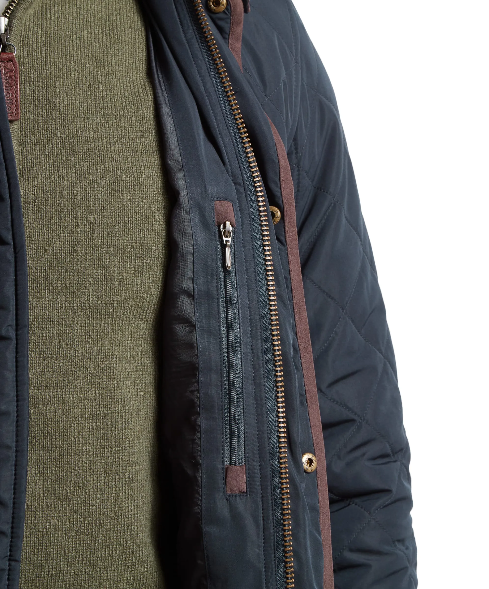 Barrowden Quilt Jacket - Midnight