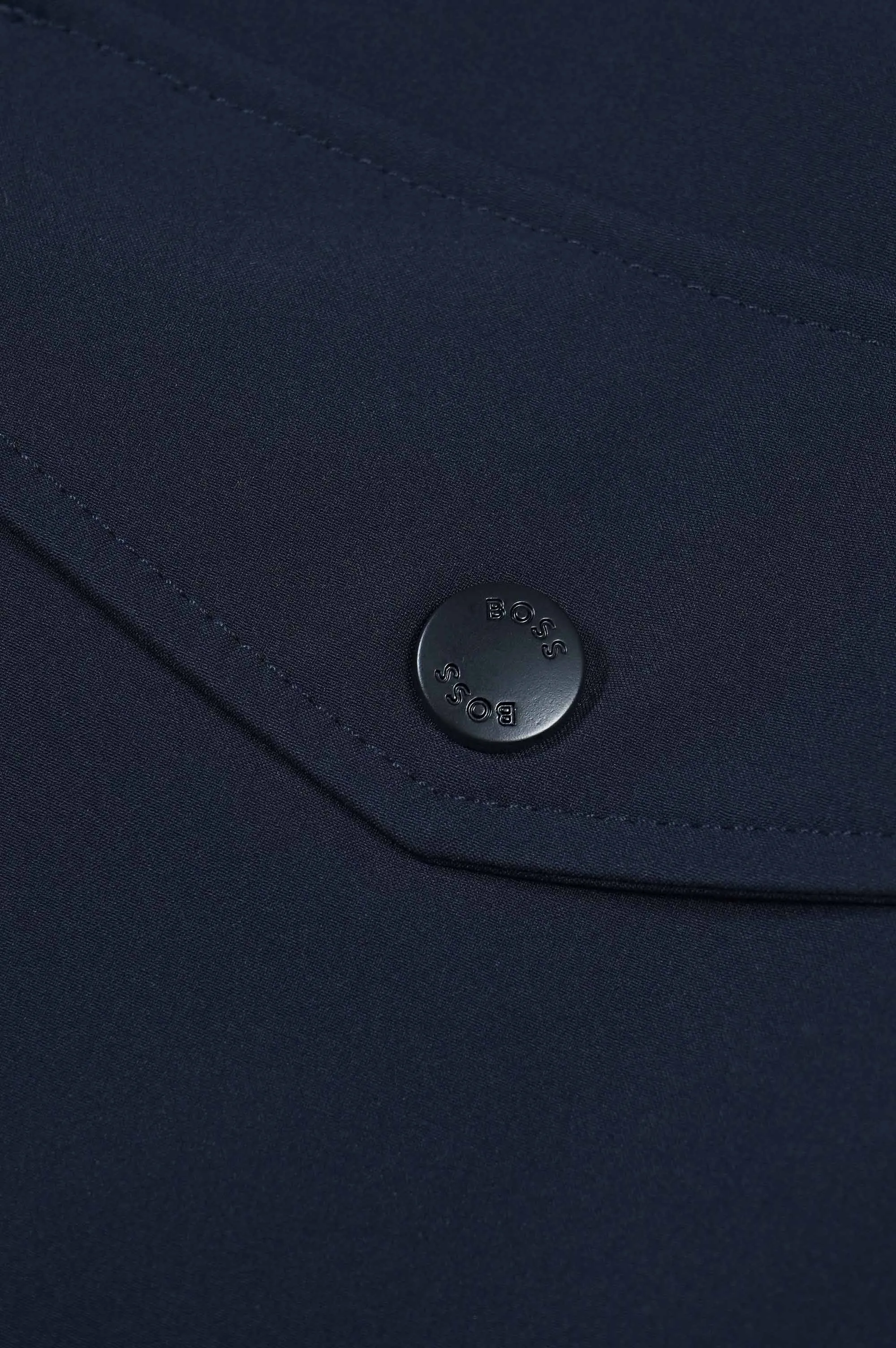 Boss 'Cardello' Field Jacket Jacket - Navy