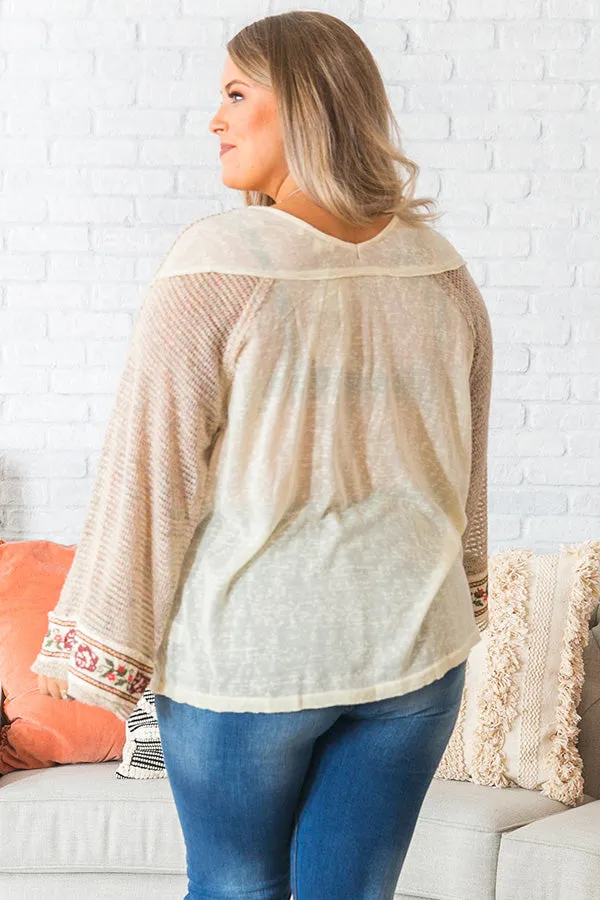 Campfire Casual Shift Top Curves