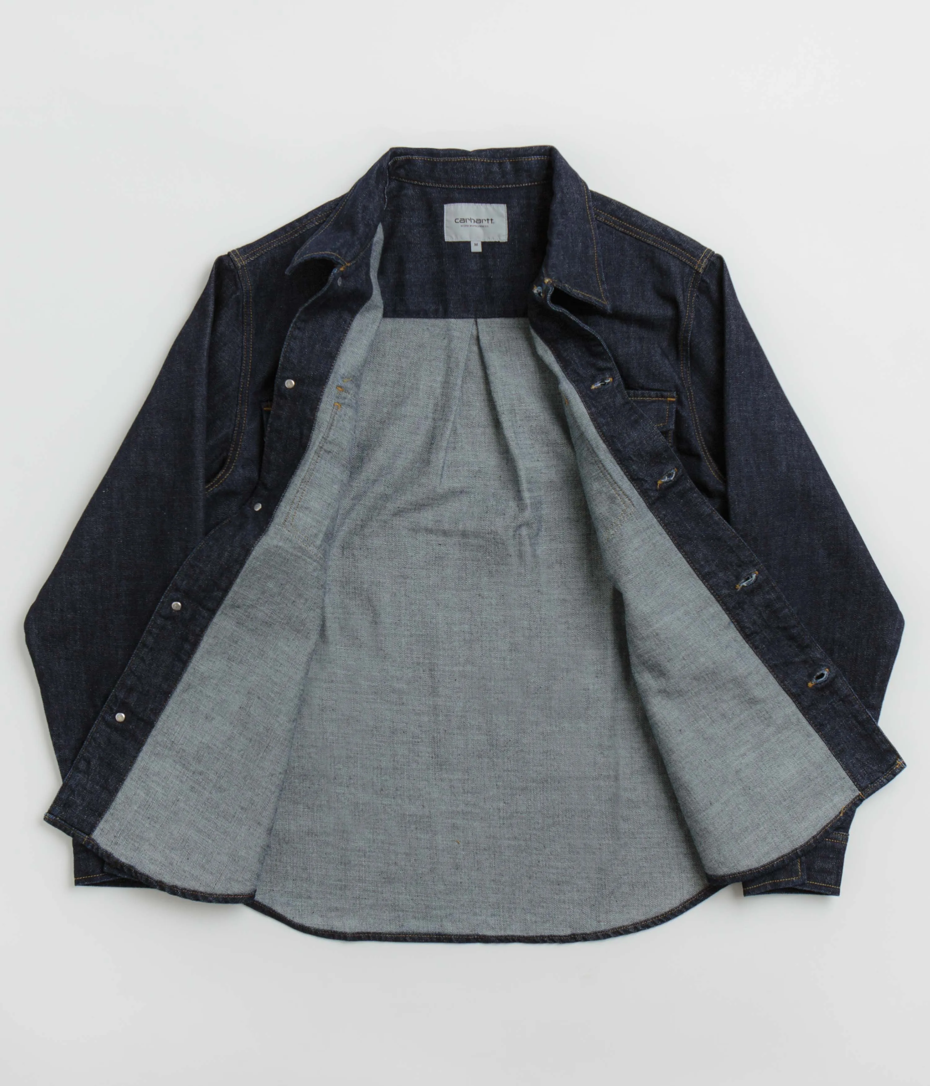 Carhartt Lincoln Shirt Jacket - Blue Rinsed