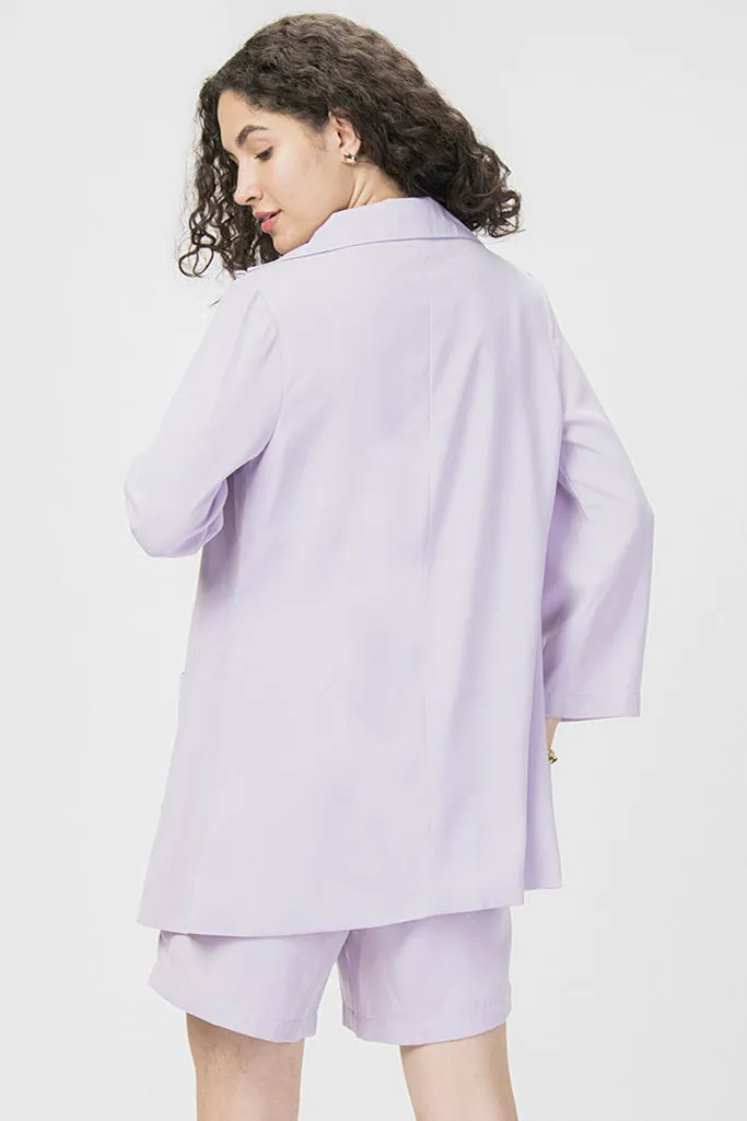 Frenchy Blazer-Shorts Co-ord
