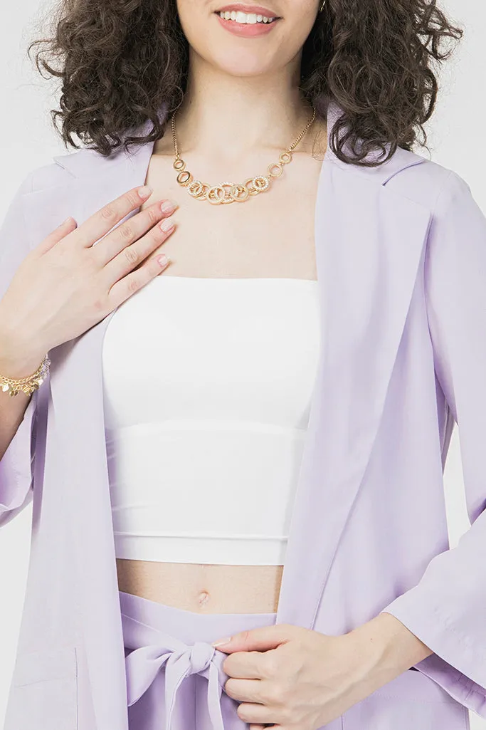 Frenchy Blazer-Shorts Co-ord