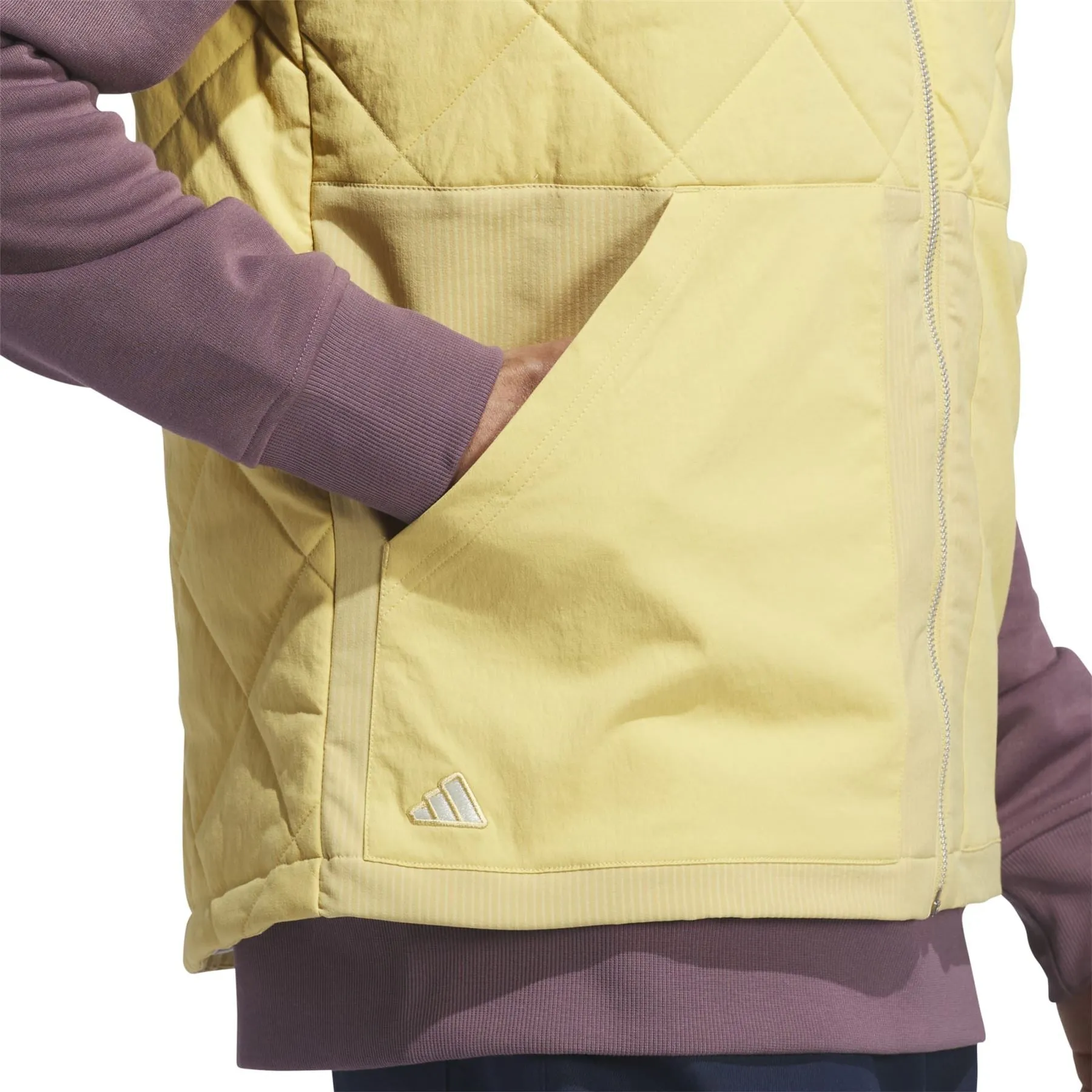 Go-To Quilted DWR Vest Oat - AW24