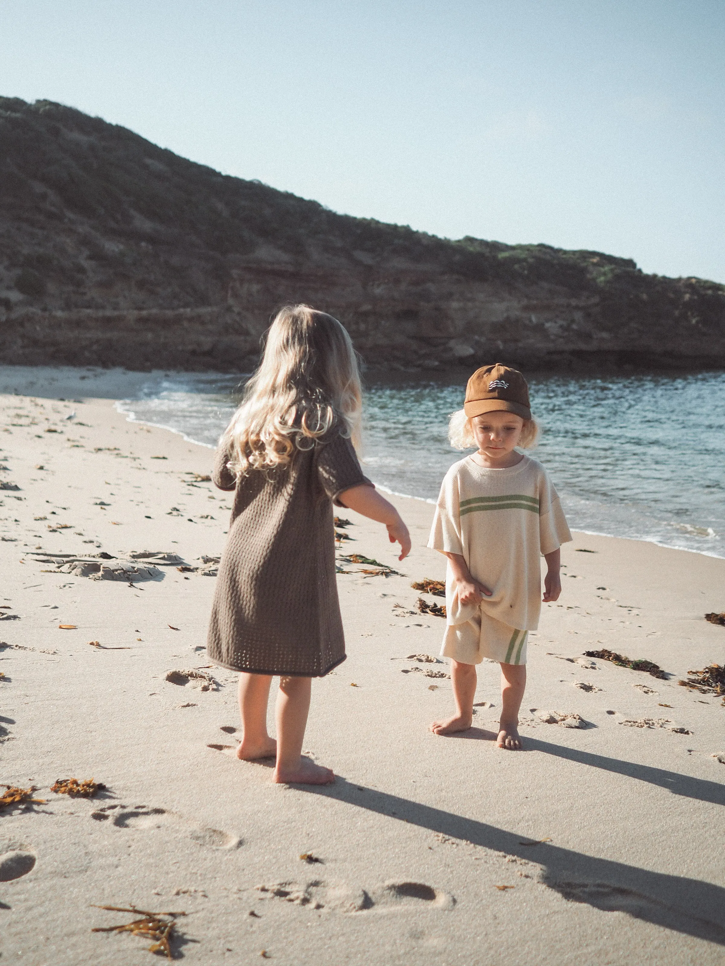 [GROWN] SUMMER KNIT DRESS (MUD) - TIDEWAYS24