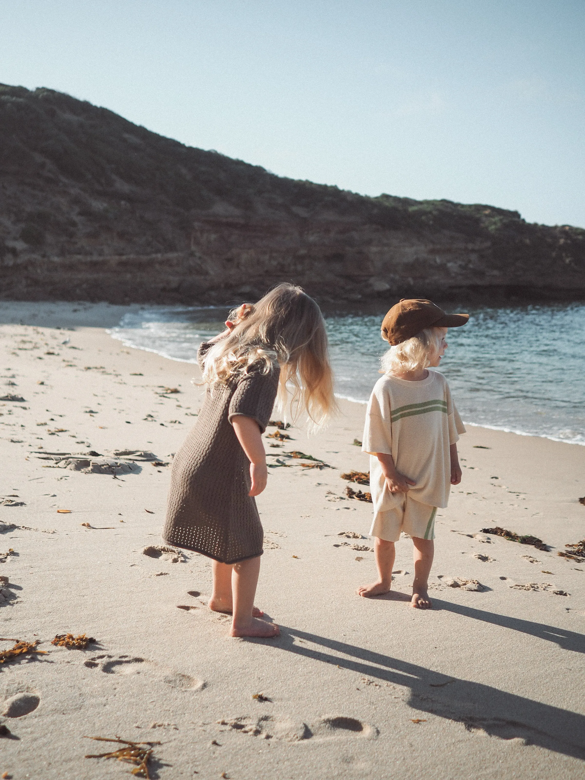 [GROWN] SUMMER KNIT DRESS (MUD) - TIDEWAYS24