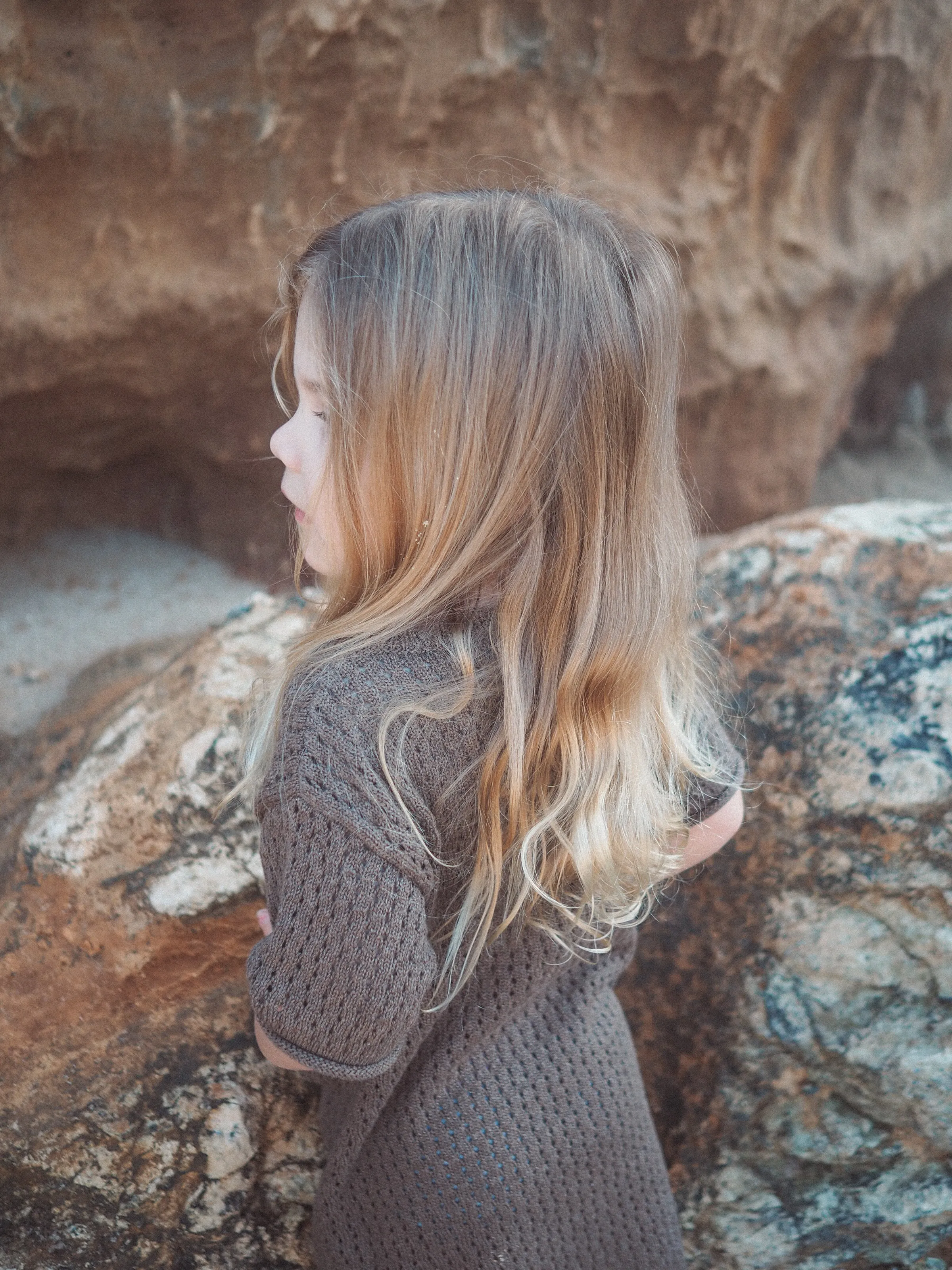 [GROWN] SUMMER KNIT DRESS (MUD) - TIDEWAYS24