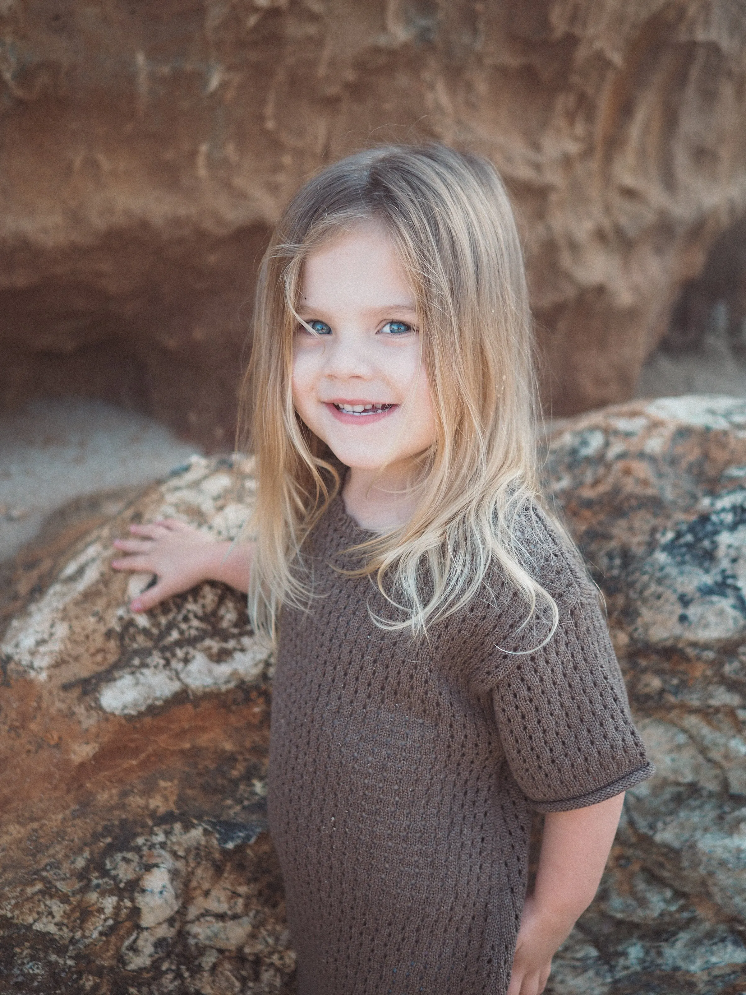 [GROWN] SUMMER KNIT DRESS (MUD) - TIDEWAYS24