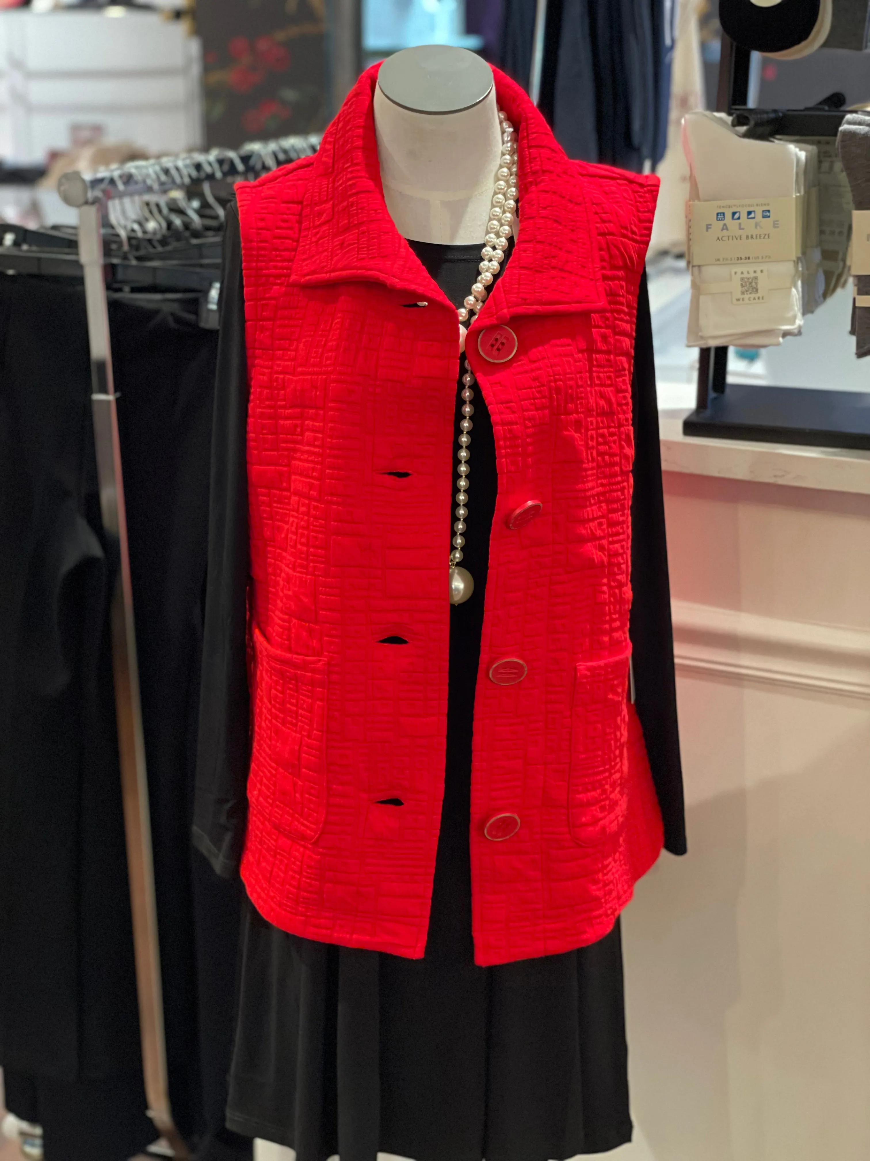 Habitat 53314 Box Quilt Pocket Vest