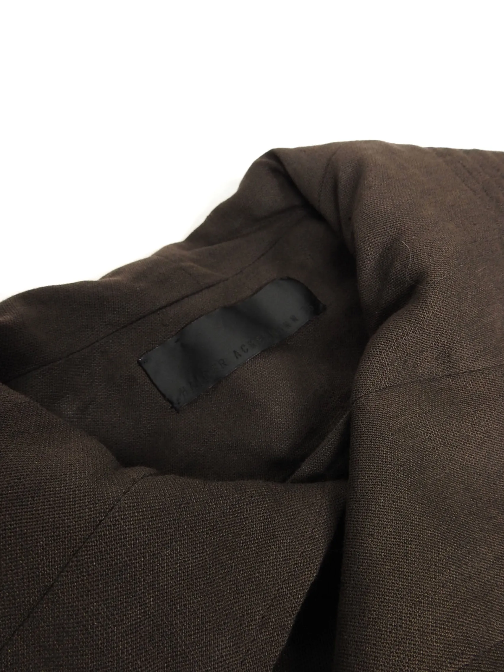 Haider Ackerman Linen Parka Size 36