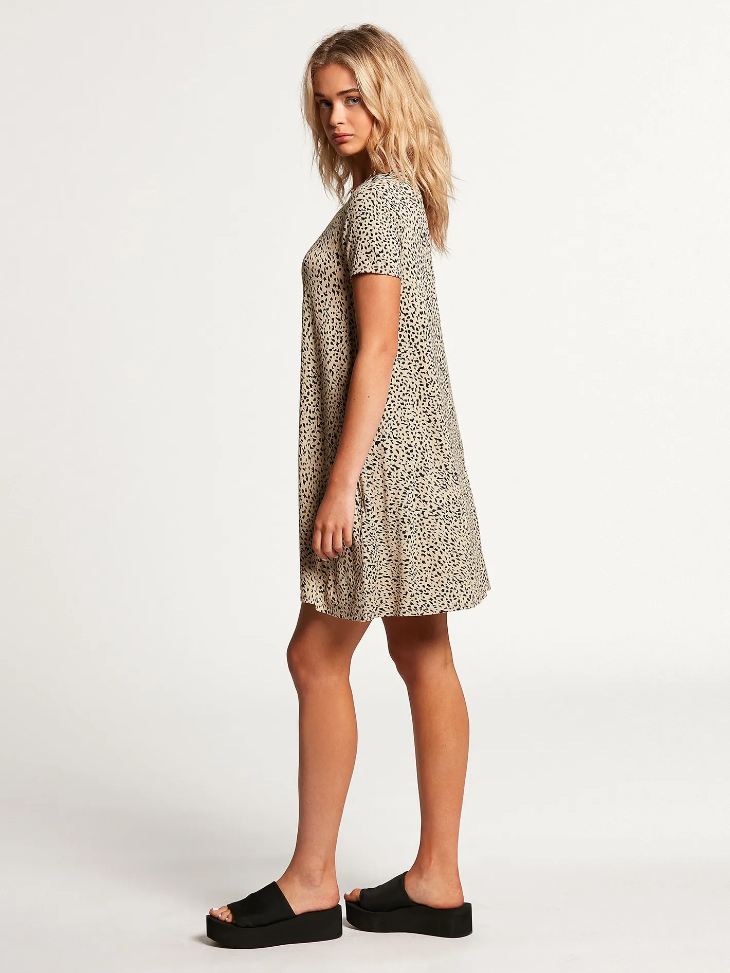 High Wired Dress - Animal Print
