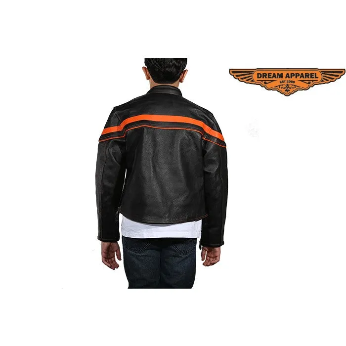 Kids Leather Jacket