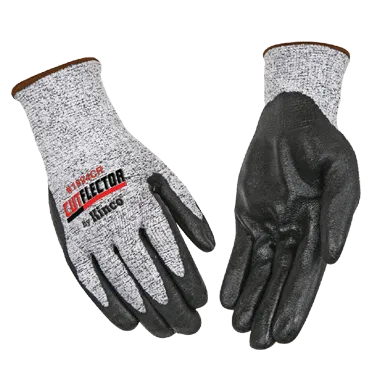Kinco 1894CR Cut Resistant Tyrax Fiberglass Knit Shell Nitrile Coated Gloves (One Dozen)