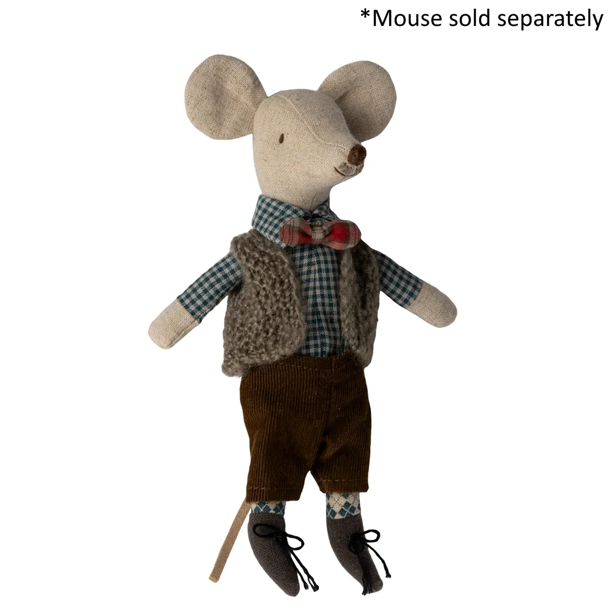 Maileg Vest and Pants for Grandpa Mouse (2023) - Retired Product, Limited Stock