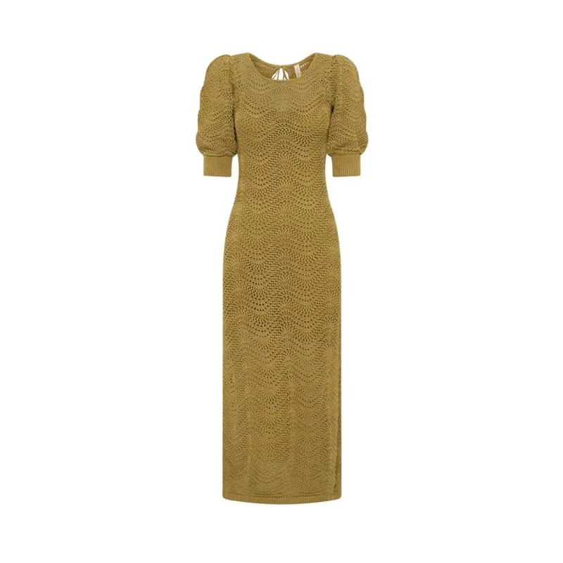 Mariana Knit Midi Dress | Khaki