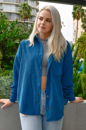 Oversized Corduroy Shacket