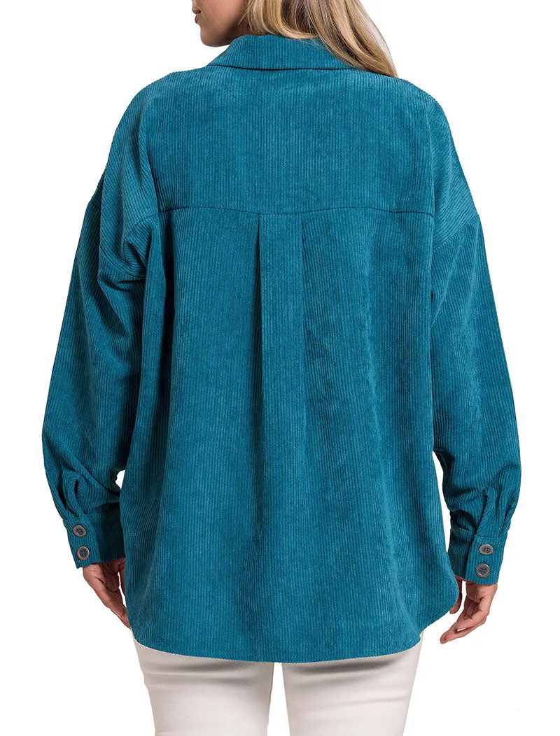 Oversized Corduroy Shacket