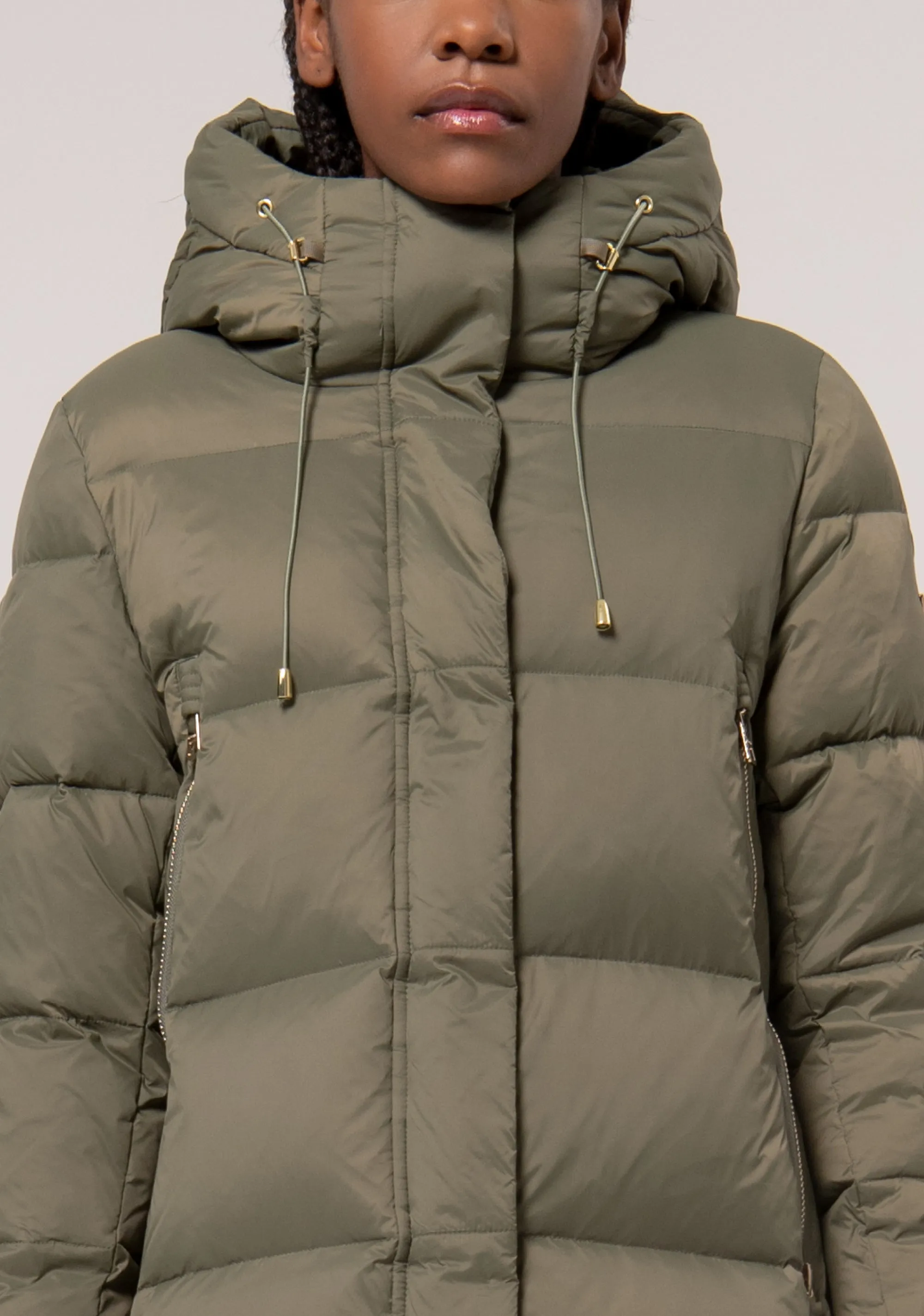 Padded jacket regular fit made in quilted nylon