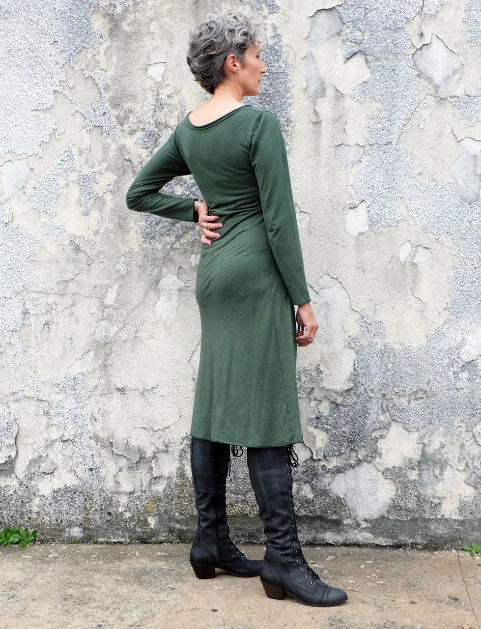 Ritual Simplicity Below Knee Dress