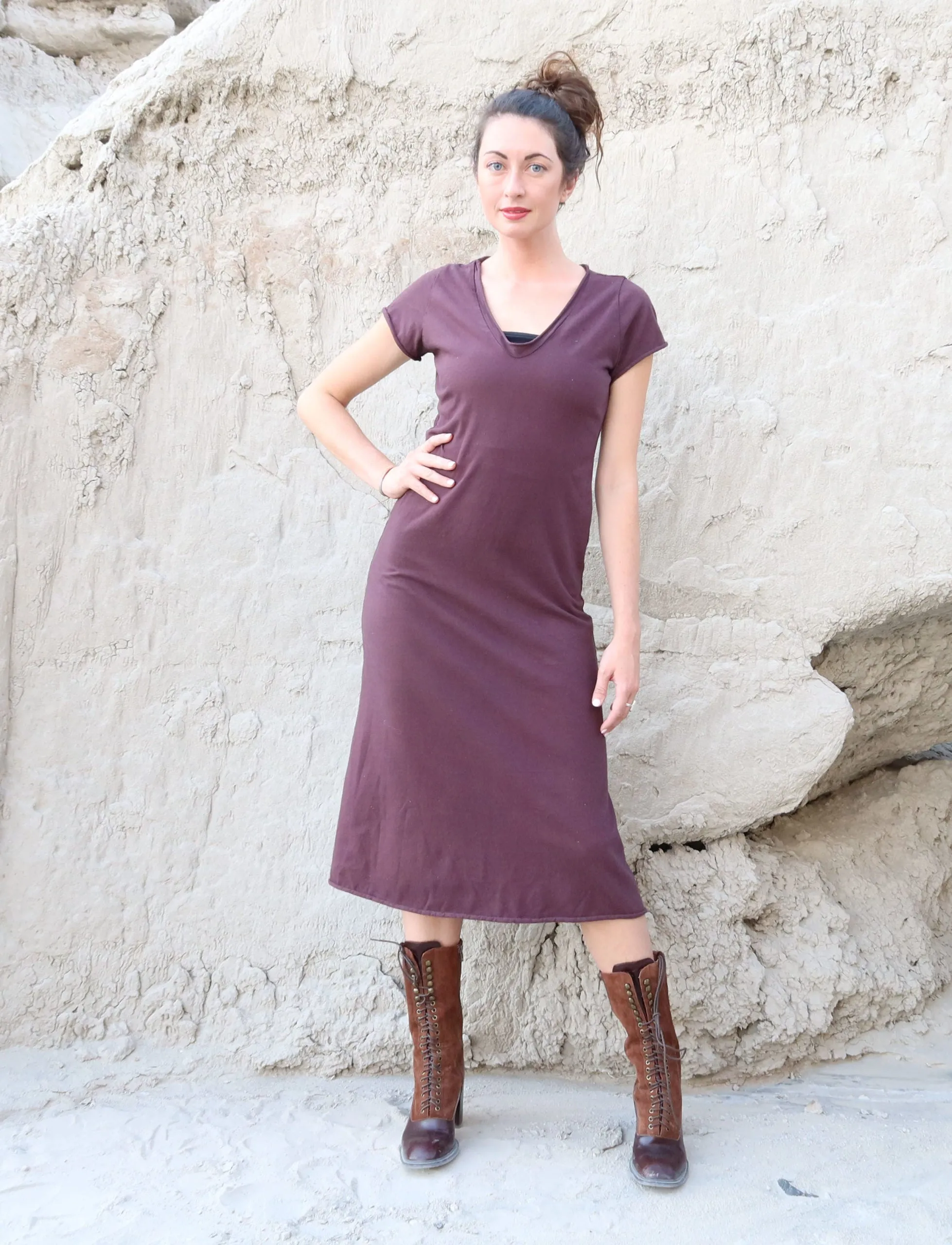 Ritual Simplicity Below Knee Dress