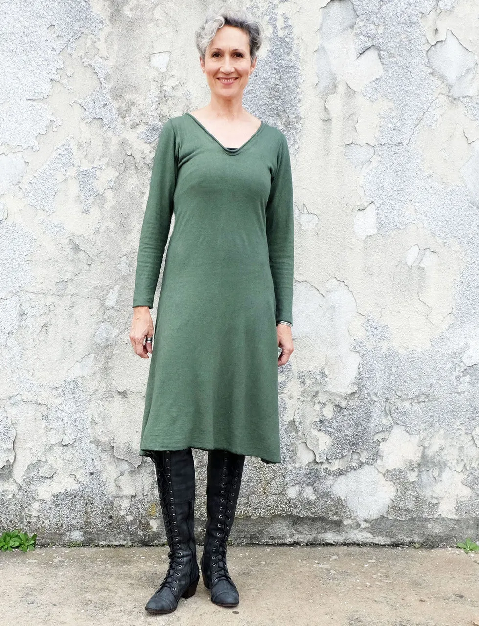 Ritual Simplicity Below Knee Dress