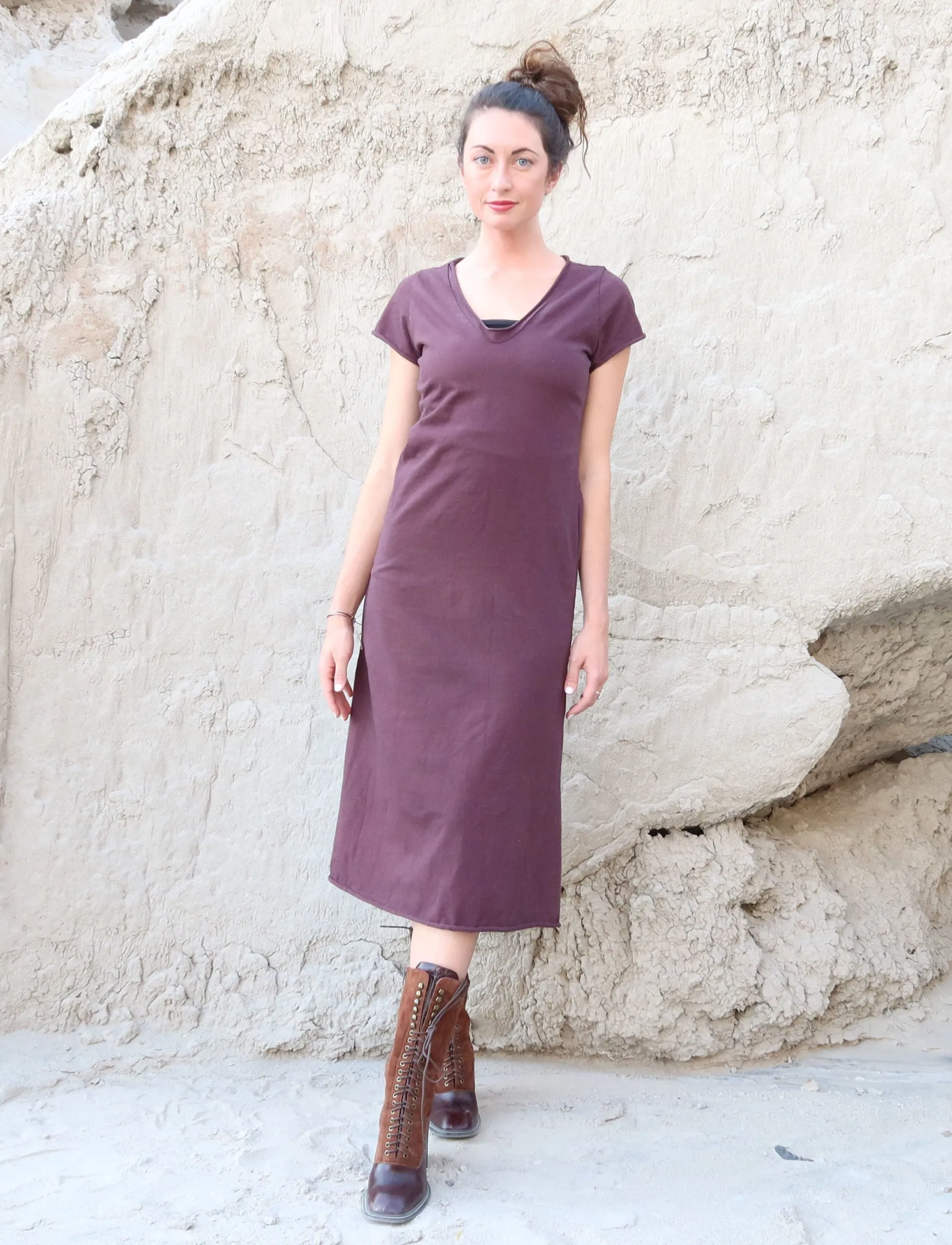 Ritual Simplicity Below Knee Dress