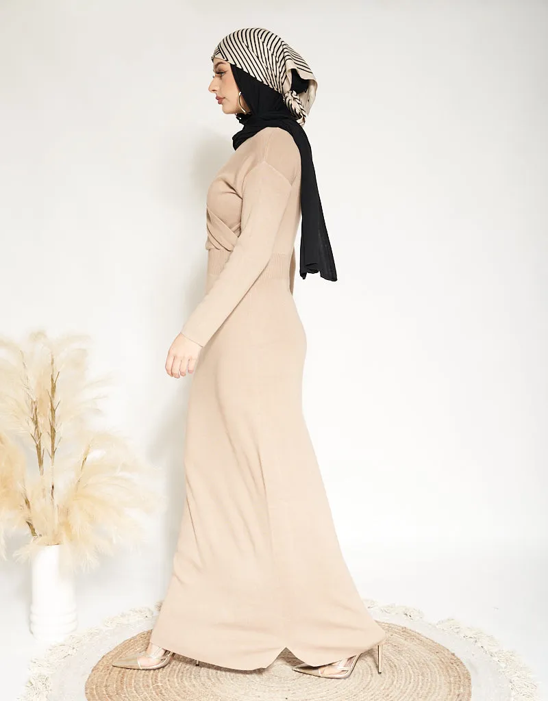 Roojed Waist Knit Dress