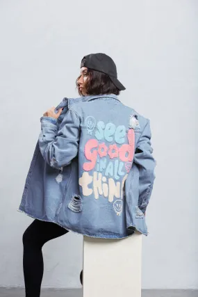 SEE GOOD IN ALL THINGS Shirt Jacket