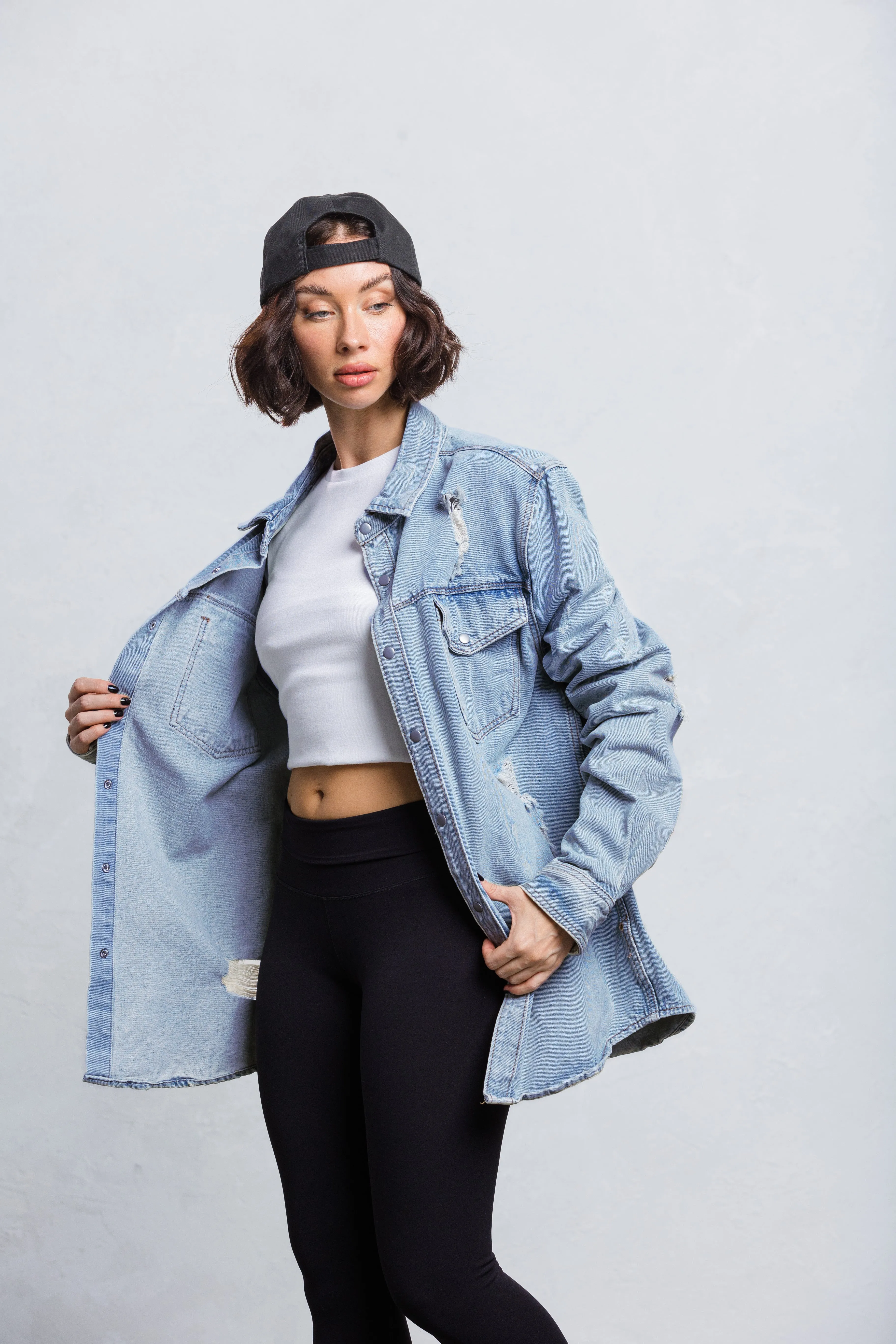 SEE GOOD IN ALL THINGS Shirt Jacket