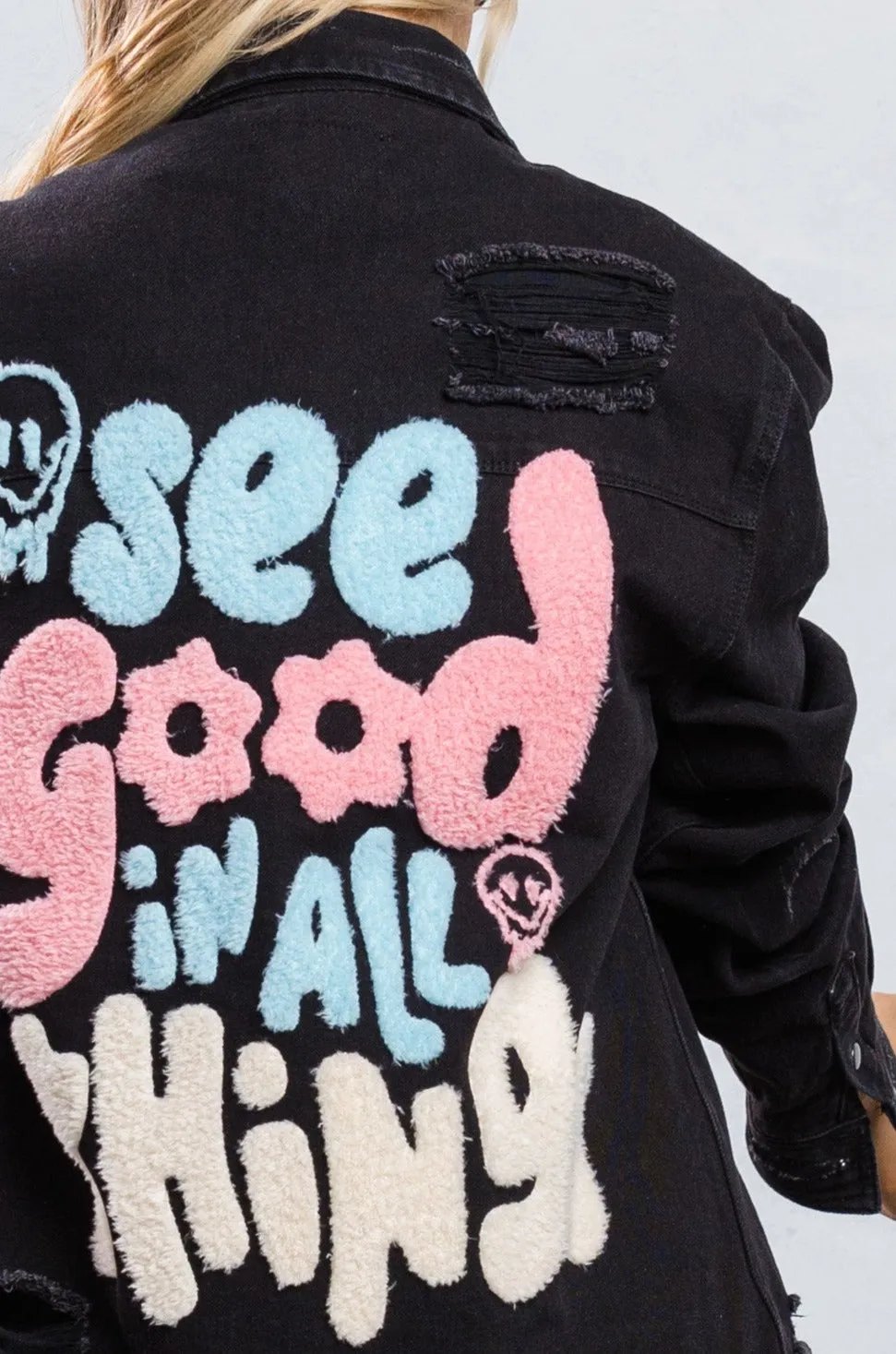 SEE GOOD IN ALL THINGS Shirt Jacket
