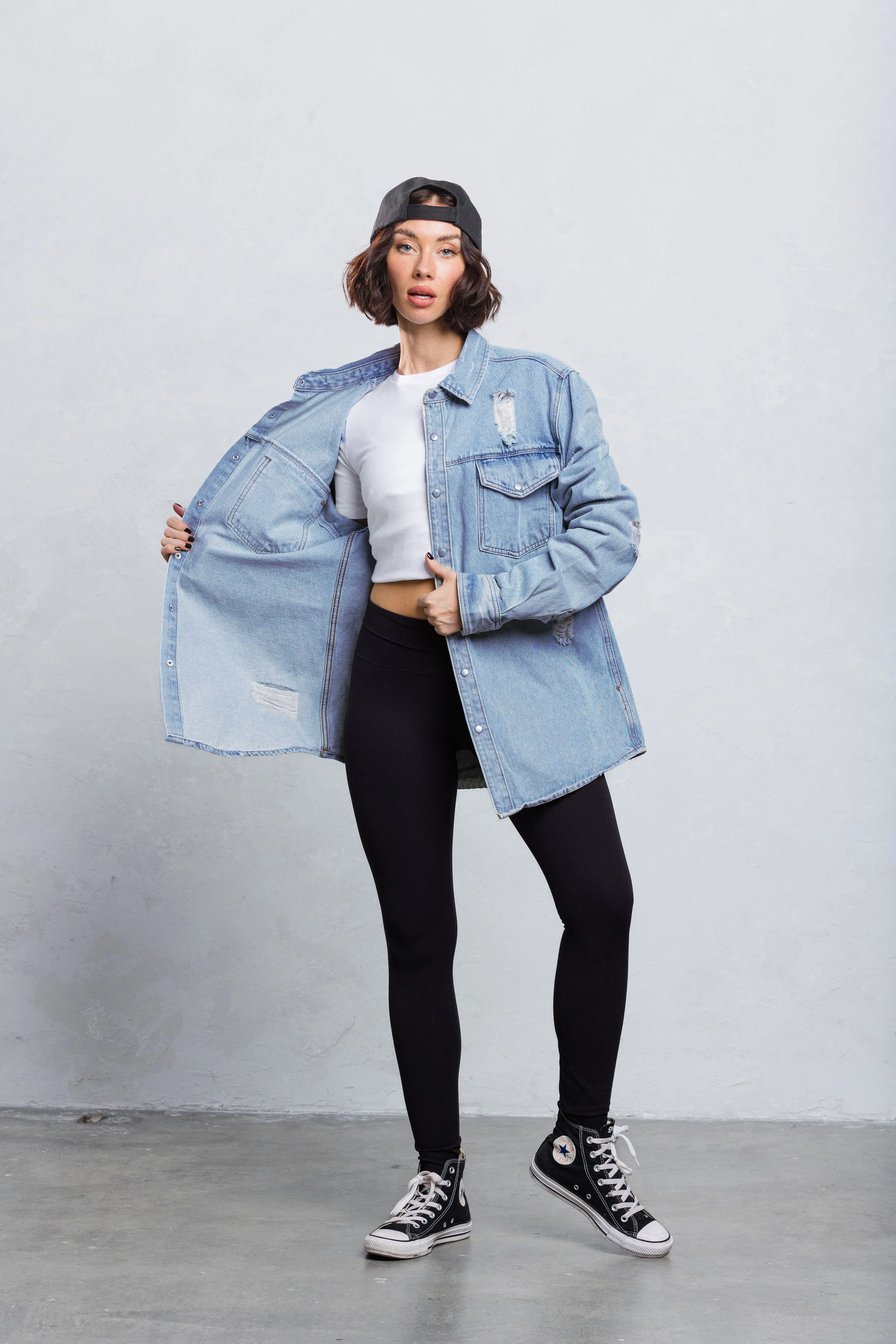 SEE GOOD IN ALL THINGS Shirt Jacket