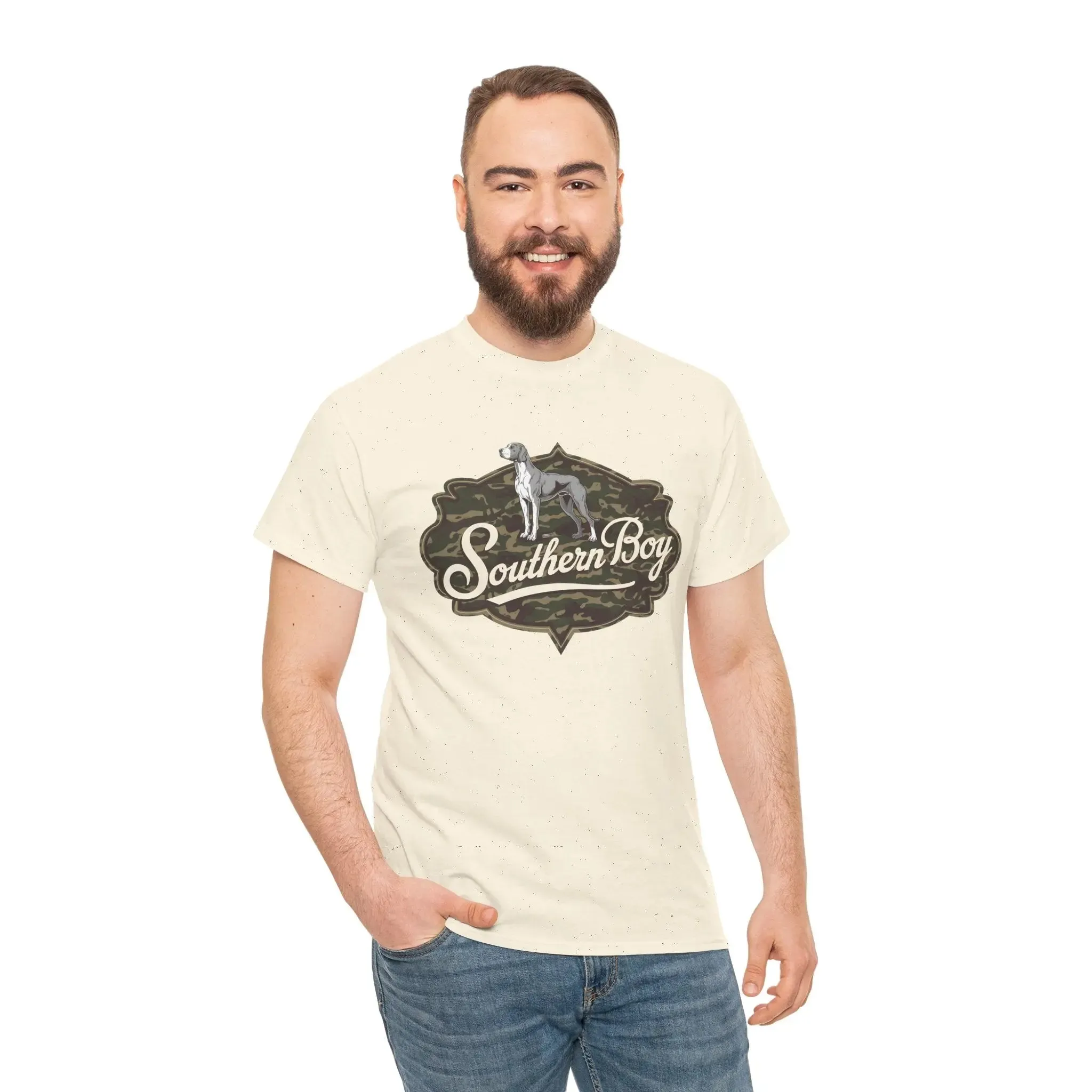 Southern Boy Classic Cotton Menswear T-shirt