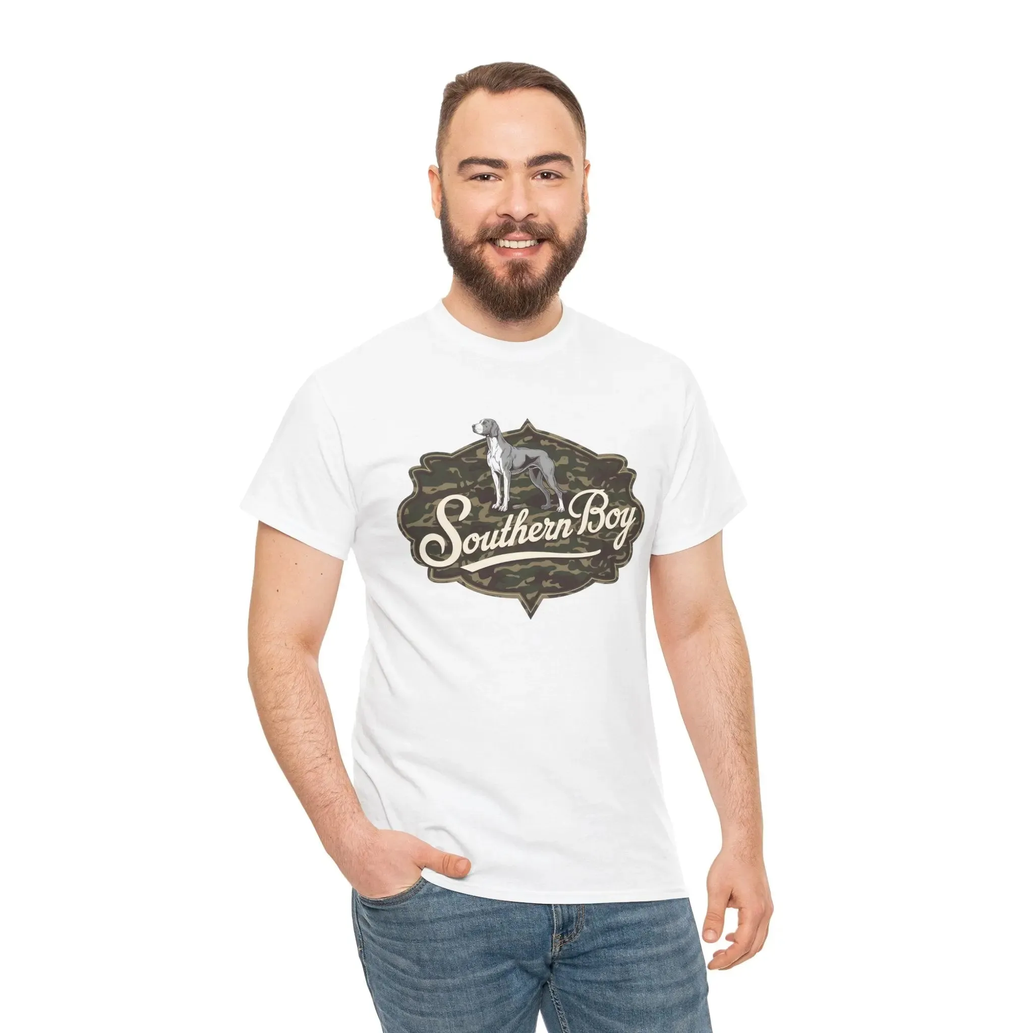 Southern Boy Classic Cotton Menswear T-shirt