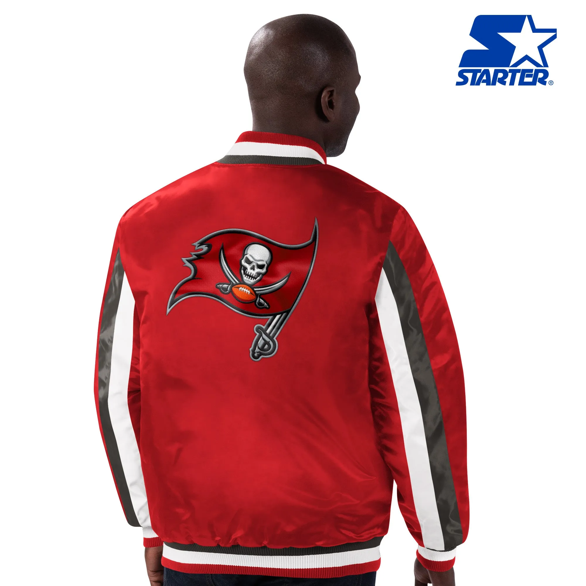 Starter Tampa Bay Buccaneers Stripe Jacket