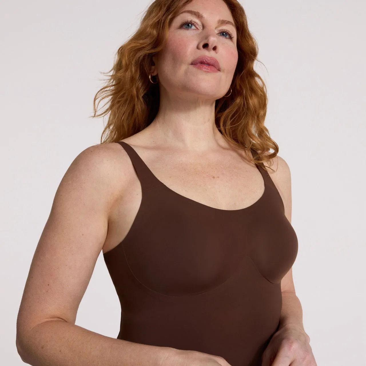 Structured Scoop Bra Tank