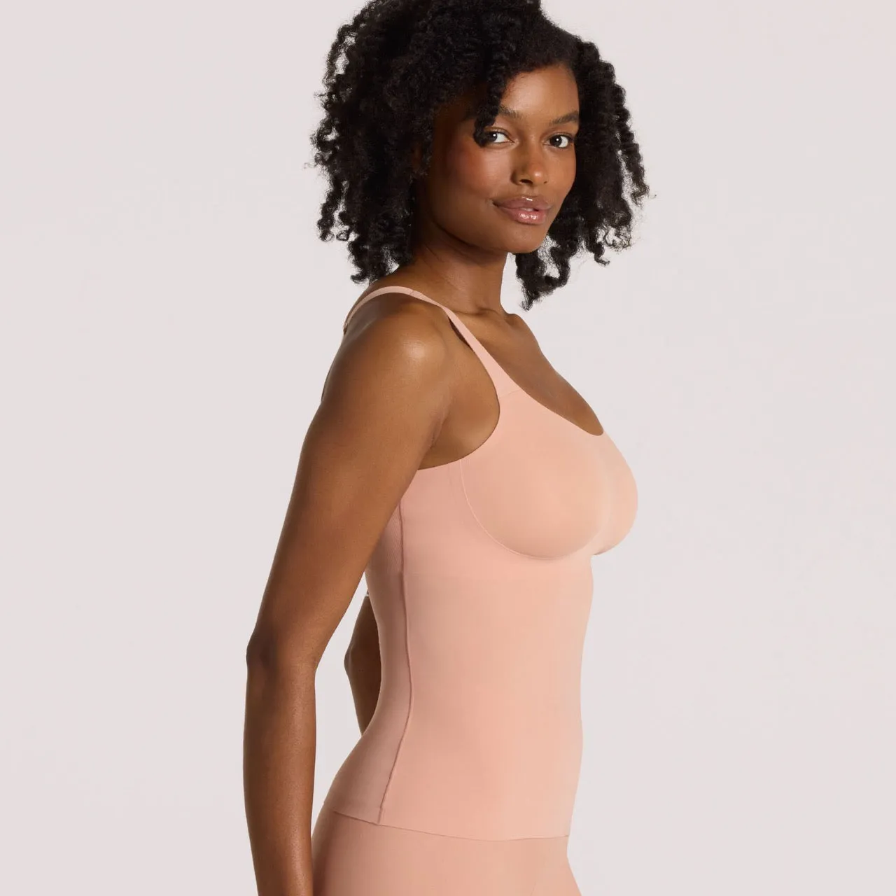 Structured Scoop Bra Tank
