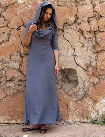 Super Cowl Simplicity Long Dress