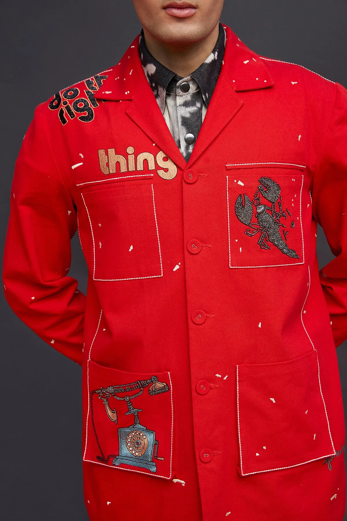 Telephone And Crab Shacket
