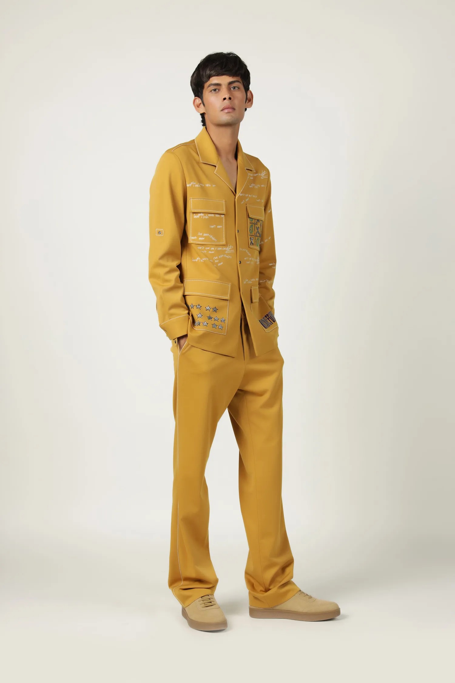 Tic-Tac-Toe Shacket With Pants