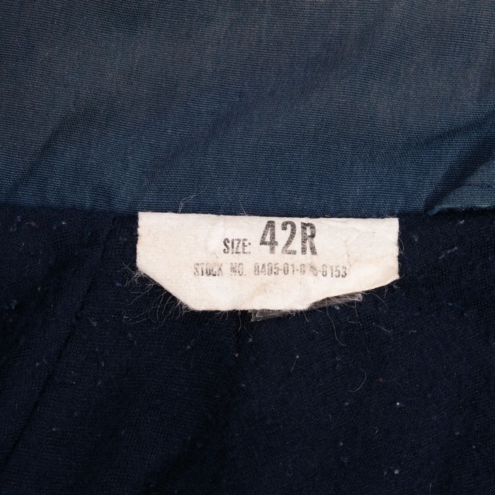 VINTAGE USN US NAVY UTILITY DECK JACKET 1985 SIZE 42R