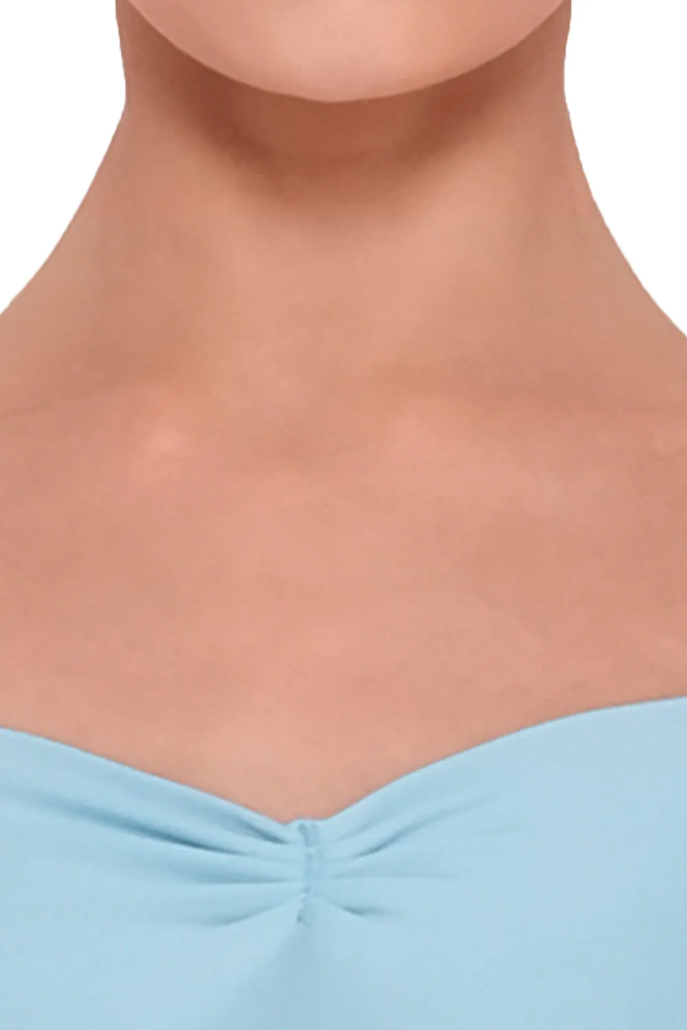 WEAR MOI ANGELIQUE GIRLS CLASSIC PINCH UNADORNED FRONT CAMISOLE LEOTARD