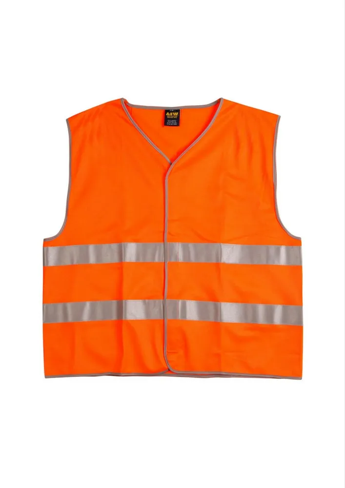 WS Hi Vis Safety Vest with Reflective Tape